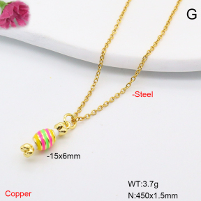 F6N200711avja-L002  Fashion Copper Necklace