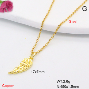 F6N200718vaia-L002  Fashion Copper Necklace