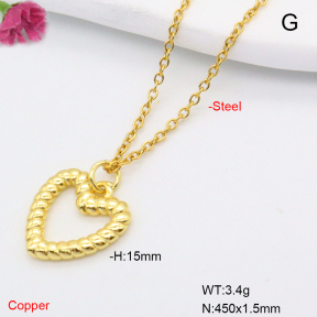 F6N200720aahl-L002  Fashion Copper Necklace