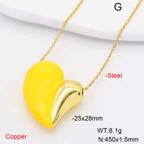 F6N200737aakl-L002  Fashion Copper Necklace
