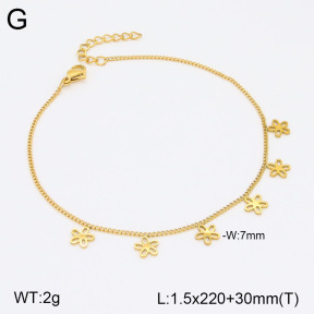 2A9001524aajl-413  Stainless Steel Anklets