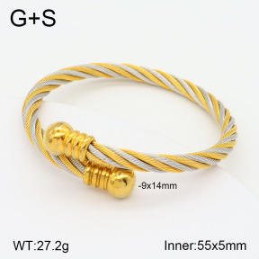 2BA201801vhmv-722  Stainless Steel Bangle