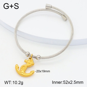 2BA201806vhha-722  Stainless Steel Bangle