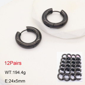 2E2005539amaa-387  Stainless Steel Earrings