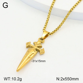 2N2005258aajo-413  Stainless Steel Necklace