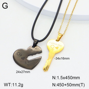 2N3002329aajo-413  Stainless Steel Necklace