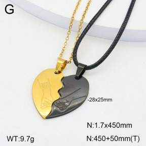 2N3002332aajo-413  Stainless Steel Necklace