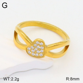 2R4001354bhva-328  6-9#  Stainless Steel Ring