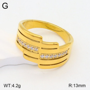 2R4001356bhva-328  6-9#  Stainless Steel Ring