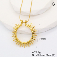 GEN001879bhva-066  Handmade Polished  Stainless Steel Necklace