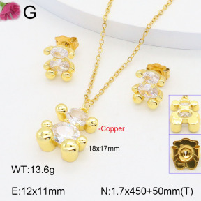PS1758408aima-J135  Tous  Fashion Copper Sets