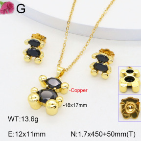 PS1758409aima-J135  Tous  Fashion Copper Sets