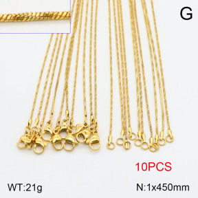 2N2005276aiov-741  Stainless Steel Necklace