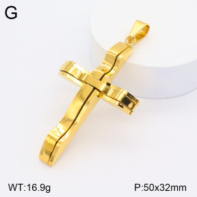 2P2003907bbov-367  Stainless Steel Pendant