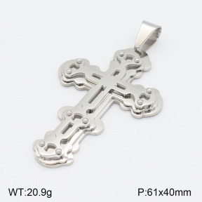 2P2003918bbov-367  Stainless Steel Pendant