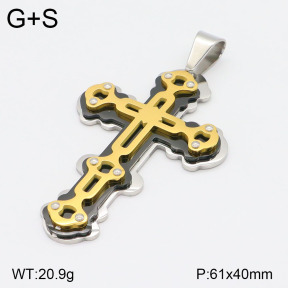 2P2003919bhva-367  Stainless Steel Pendant