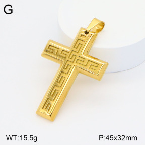 2P2003920bbov-367  Stainless Steel Pendant