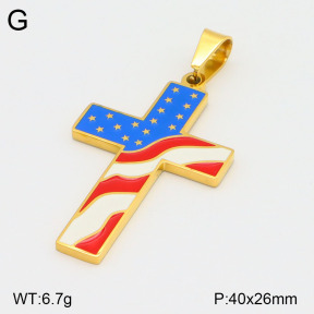 2P3000588abol-367  Stainless Steel Pendant