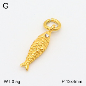 2P4001060bbov-769  Stainless Steel Pendant