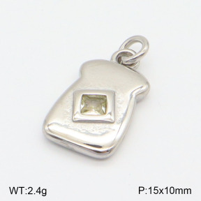 2P4001063bbov-769  Stainless Steel Pendant