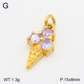 2P4001065bbov-769  Stainless Steel Pendant