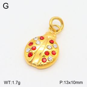 2P4001066bbov-769  Stainless Steel Pendant