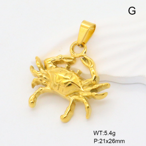 6P2001754bbno-742  Stainless Steel Pendant