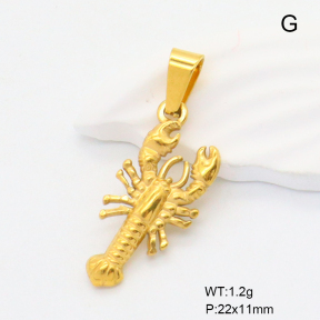 6P2001755aakl-742  Stainless Steel Pendant