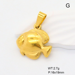 6P2001759baka-742  Stainless Steel Pendant