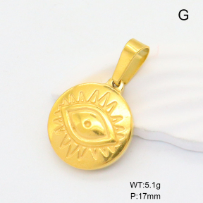 6P2001761aakl-742  Stainless Steel Pendant