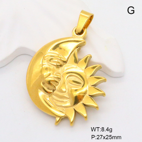 6P2001779bblo-742  Stainless Steel Pendant