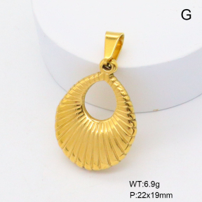 6P2001780bbml-742  Stainless Steel Pendant