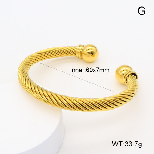 GEB000775bhia-066  Handmade Polished  Stainless Steel Bangle  BC25050034B