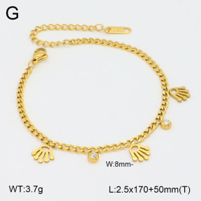 2B4004469ablb-696  Stainless Steel Bracelet