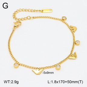 2B4004473ablb-696  Stainless Steel Bracelet