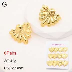 2E2005594vhmo-446  Stainless Steel Earrings