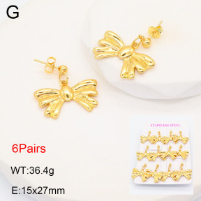 2E2005604vhpo-446  Stainless Steel Earrings