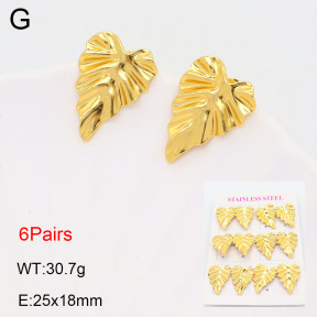 2E2005606vhmo-446  Stainless Steel Earrings