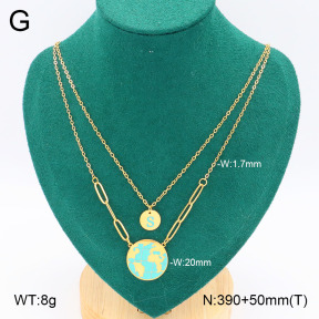 2N3002351vbmb-696  Stainless Steel Necklace