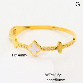 6BA401406bbov-749  Stainless Steel Bangle