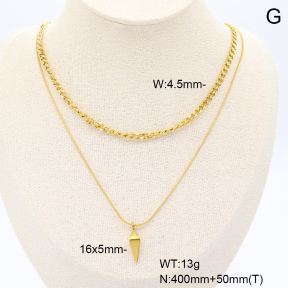 6N2004956vbnb-749  Stainless Steel Necklace