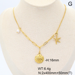 6N3001796vbnb-749  Stainless Steel Necklace