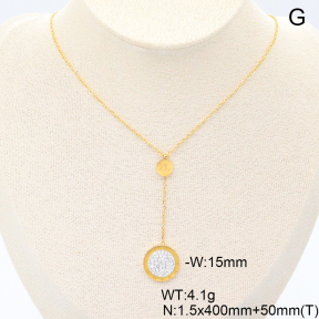 6N4004360vbmb-749  Stainless Steel Necklace
