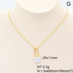 6N4004364vbmb-749  Stainless Steel Necklace