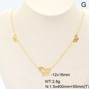 6N4004365vbmb-749  Stainless Steel Necklace