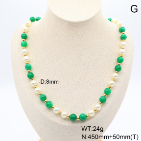6N4004371vhha-464  Stainless Steel Necklace