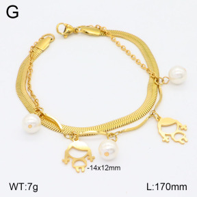 2B3003655bbov-350  Stainless Steel Bracelet