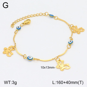 2B3003673bbml-350  Stainless Steel Bracelet