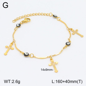 2B3003676bbml-350  Stainless Steel Bracelet
