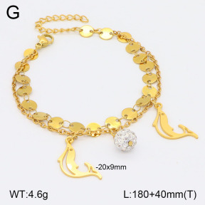2B4004458bbml-350  Stainless Steel Bracelet